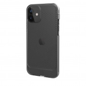 Urban Armor Gear Lucent Case - удароустойчив силиконов калъф за iPhone 12, iPhone 12 Pro (черен-прозрачен)