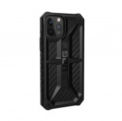 Urban Armor Gear Monarch Case - удароустойчив хибриден кейс за iPhone 12, iPhone 12 Pro (черен-карбон) 2