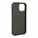 Urban Armor Gear Biodegradable Outback Case - удароустойчив рециклируем кейс за iPhone 12, iPhone 12 Pro (тъмнозелен) 5