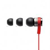 Elago E6M Control Talk In-Ear Earphones - слушалки с микрофон за iPhone, iPad, iPod и мобилни устройства (червени) 2