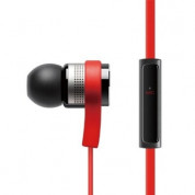 Elago E6M Control Talk In-Ear Earphones - слушалки с микрофон за iPhone, iPad, iPod и мобилни устройства (червени)