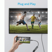 Anker PowerExpand+ USB C to HDMI Adapter - адаптер за свързване от USB-C към HDMI (тъмносив) 2