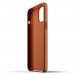 Mujjo Full Leather Case - кожен (естествена кожа) кейс за iPhone 12 Pro Max (кафяв) 5