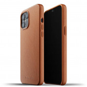 Mujjo Full Leather Case for iPhone 12 Pro Max (brown)