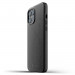 Mujjo Full Leather Case - кожен (естествена кожа) кейс за iPhone 12 Pro Max (черен) 4