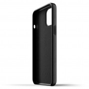 Mujjo Full Leather Case - кожен (естествена кожа) кейс за iPhone 12 Pro Max (черен) 4