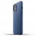 Mujjo Full Leather Case - кожен (естествена кожа) кейс за iPhone 12 Pro Max (син) 4