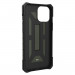 Urban Armor Gear Pathfinder Case - удароустойчив хибриден кейс за iPhone 12 Pro Max (тъмнозелен) 5