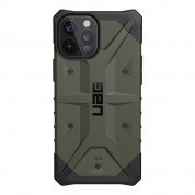 Urban Armor Gear Pathfinder Case - удароустойчив хибриден кейс за iPhone 12 Pro Max (тъмнозелен) 1