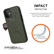 Urban Armor Gear Civilian Case for iPhone 12 mini (olive) 6