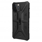 Urban Armor Gear Pathfinder Case - удароустойчив хибриден кейс за iPhone 12 Pro Max (черен)