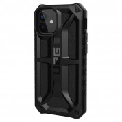 Urban Armor Gear Monarch Case - удароустойчив хибриден кейс за iPhone 12 Mini (черен) 1