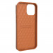 Urban Armor Gear Biodegradable Outback Case - удароустойчив рециклируем кейс за iPhone 12 Pro Max (оранжев) 7