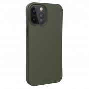 Urban Armor Gear Biodegradable Outback Case - удароустойчив рециклируем кейс за iPhone 12 Pro Max (тъмнозелен) 2