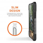 Urban Armor Gear Plasma - удароустойчив хибриден кейс за iPhone 12 Pro Max (черен-прозрачен) 5