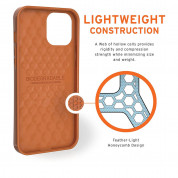 Urban Armor Gear Biodegradable Outback Case - удароустойчив рециклируем кейс за iPhone 12, iPhone 12 Pro (оранжев) 7