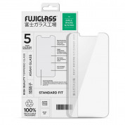 Fuji Standard Fit Screen Protector - калено стъклено защитно покритие за дисплея на iPhone 12, iPhone 12 Pro (прозрачен)