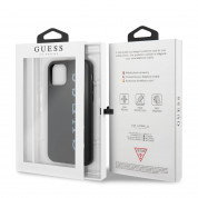 Guess Multicolor Glitter Case - дизайнерски кейс с висока защита за iPhone 11 Pro (черен) 6
