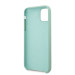 Guess Hard Silicone Case - силиконов (TPU) калъф за iPhone 11 Pro (светлозелен) 4