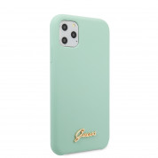 Guess Hard Silicone Case for iPhone 11 Pro (green) 5