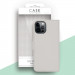 Case FortyFour No.11 Case - кожен калъф с поставка за iPhone 12 Pro Max (бял) 5