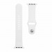 Tactical 499 Silicone Sport Band - силиконова каишка за Apple Watch 42мм, 44мм, Ultra 49мм (бял) 1