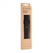Tactical 488 Silicone Sport Band - силиконова каишка за Apple Watch 42мм, 44мм, 45мм, Ultra 49мм (черен) 3
