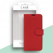 Case FortyFour No.11 Case - кожен калъф с поставка за iPhone 12 Pro Max (червен) 3