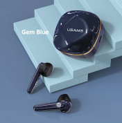 USAMS SD001 TWS Earbuds with Charging Case (gem blue) 2