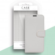 Case FortyFour No.11 Case - кожен калъф с поставка за iPhone 12 mini (бял) 3