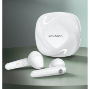 USAMS SD001 TWS Earbuds  - безжични блутут слушалки със зареждащ кейс (бял) 2