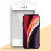 Case FortyFour No.1 Case - силиконов (TPU) калъф за iPhone 12 mini (черен) 3