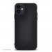 Case FortyFour No.1 Case - силиконов (TPU) калъф за iPhone 12 mini (черен) 2