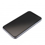 4smarts Hybrid Glass Endurance Anti-Glare Screen Protector - хибридно матирано защитно покритие за дисплея на iPhone 12, iPhone 12 Pro (черен-прозрачен) 6