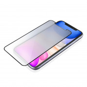 4smarts Hybrid Glass Endurance Anti-Glare Screen Protector - хибридно матирано защитно покритие за дисплея на iPhone 12, iPhone 12 Pro (черен-прозрачен) 1