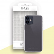 Case FortyFour No.1 Case - силиконов (TPU) калъф за iPhone 12 mini (прозрачен)