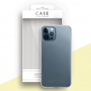 Case FortyFour No.1 Case - силиконов (TPU) калъф за iPhone 12, iPhone 12 Pro (прозрачен)