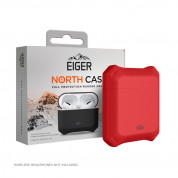 Eiger North AirPods Protective Case for Apple Airpods and Apple Airpods 2 (red)