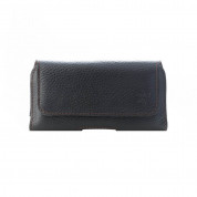 Honju Horizon Belt Leather Case Universal 3XL Slim - кожен (естествена кожа) калъф за смартофни с размери до 157 x 77 мм (черен) 4