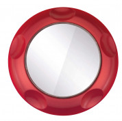 Jumpop Smartphone-Fingerholder - поставка и аксесоар против изпускане с огледало на вашия смартфон (червен-мат) 2