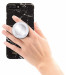 Jumpop Smartphone-Fingerholder - поставка и аксесоар против изпускане с огледало на вашия смартфон (бял) 1