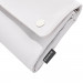 Baseus Folding Series 13 Laptop Sleeve (LBZD-A02) - водоустойчив стилен калъф за Macbook Pro 13, Air 13 и лаптопи до 13 инча (бял) 7