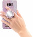 Jumpop Smartphone-Fingerholder - поставка и аксесоар против изпускане с огледало на вашия смартфон (розово злато-гланц) 3