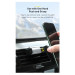 Baseus Steel Cannon Air Outlet Car Mount (SUGP-01) - поставка за радиатора на кола за смартфони (черен) 3