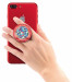 Jumpop Glamour Diamond Cut Smartphone-Fingerholder  - поставка и аксесоар против изпускане на вашия смартфон (червен-гланц) 1