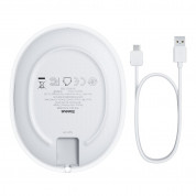 Baseus Jelly Wireless Charger (WXGD-02) - поставка (пад) за безжично зареждане с технология за бързо зареждане (15W) за Qi съвместими устройства (бял) 2