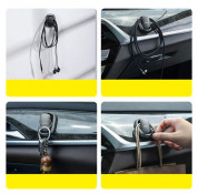 Baseus Beetle Vehicle Hook (gray) (2 pcs) 8