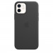 Apple iPhone Leather Case with MagSafe - оригинален кожен кейс (естествена кожа) за iPhone 12, iPhone 12 Pro (черен) 3