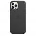 Apple iPhone Leather Case with MagSafe - оригинален кожен кейс (естествена кожа) за iPhone 12, iPhone 12 Pro (черен) 9
