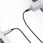 Baseus Flash Series 2-in-1 USB-C & Lenovo Square Plug Cable (CA1T2-B01) - USB-C кабел с допълнителен адаптер за Lenovo лаптопи и бързо зареждане на устройства с USB-C порт (200 см) (черен) 7